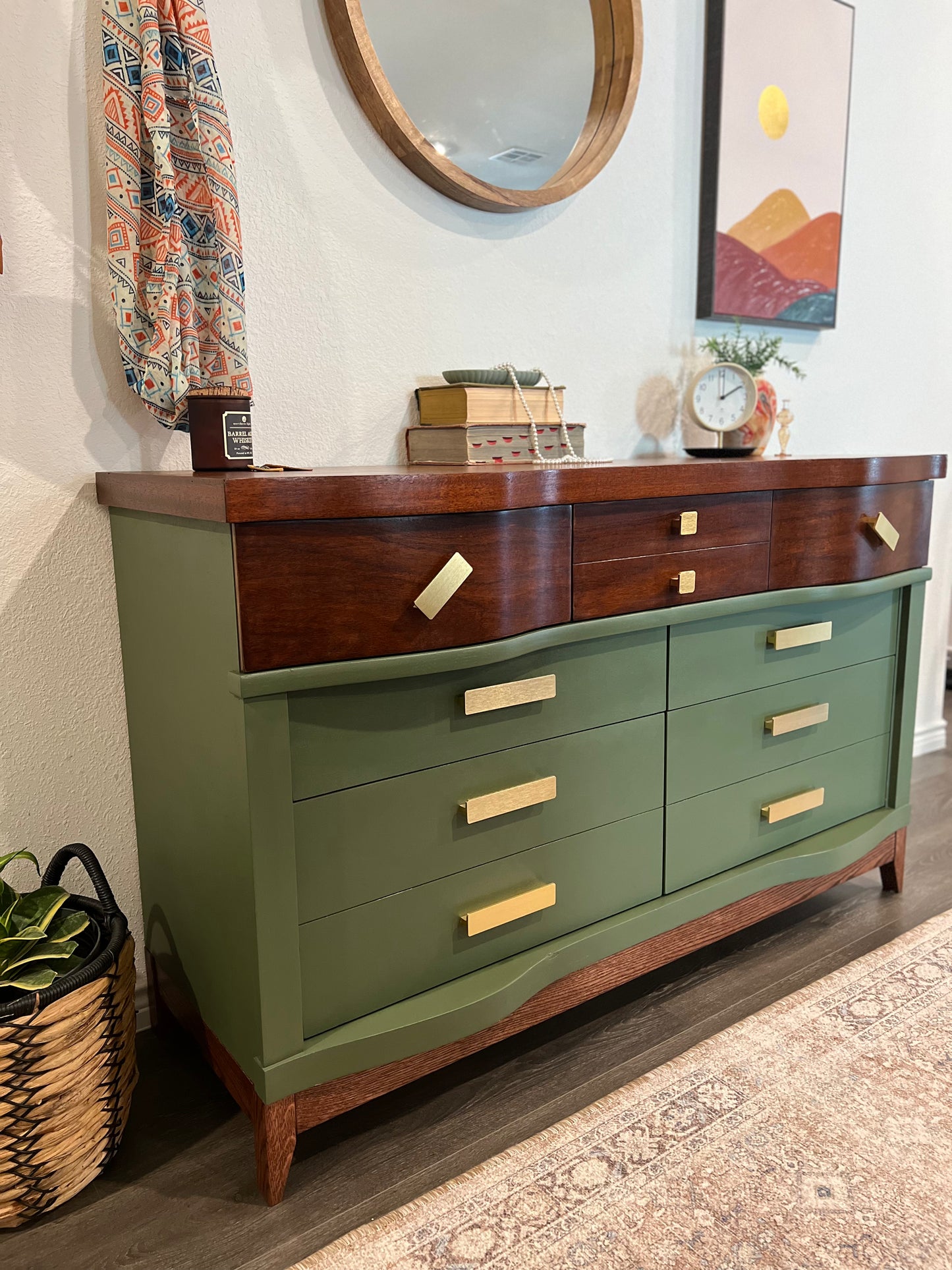 Revived and Revibed Vintage 1950s Dresser