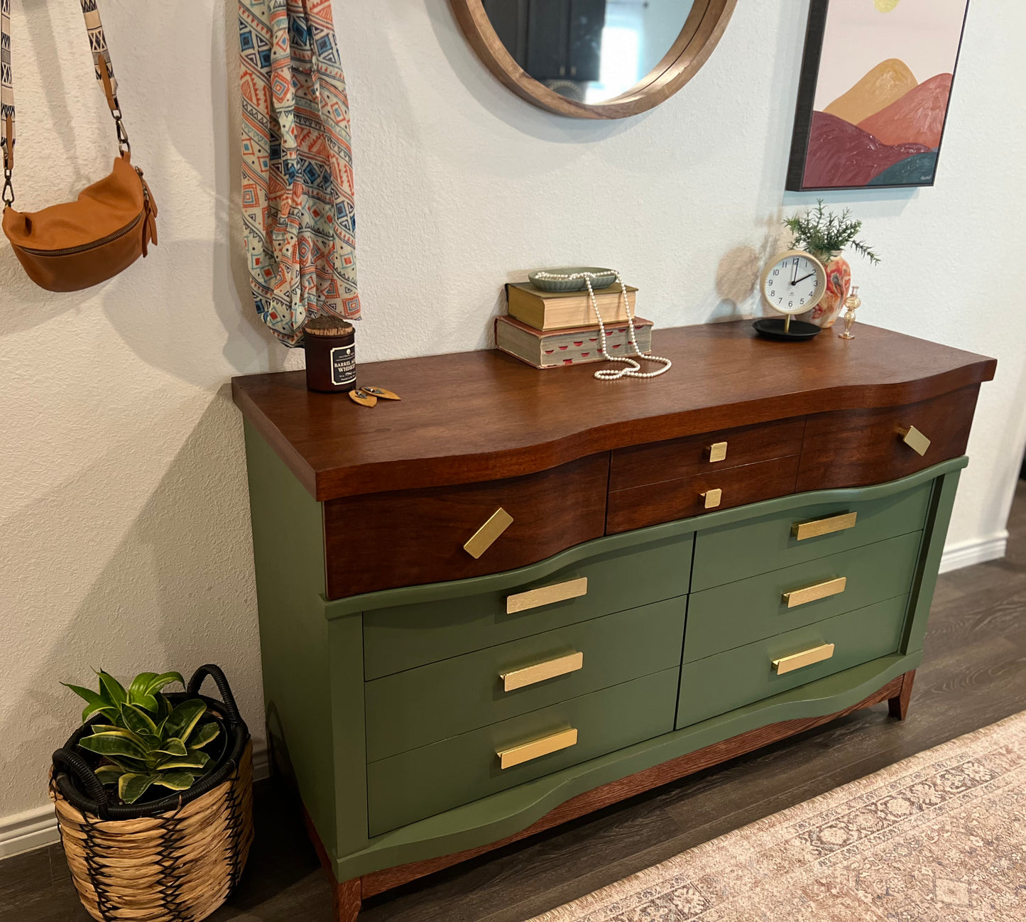 Revived and Revibed Vintage 1950s Dresser