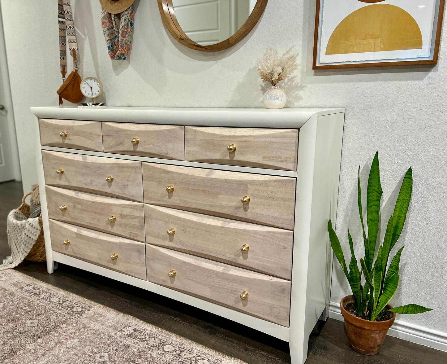 Boho 9 Drawer Dresser