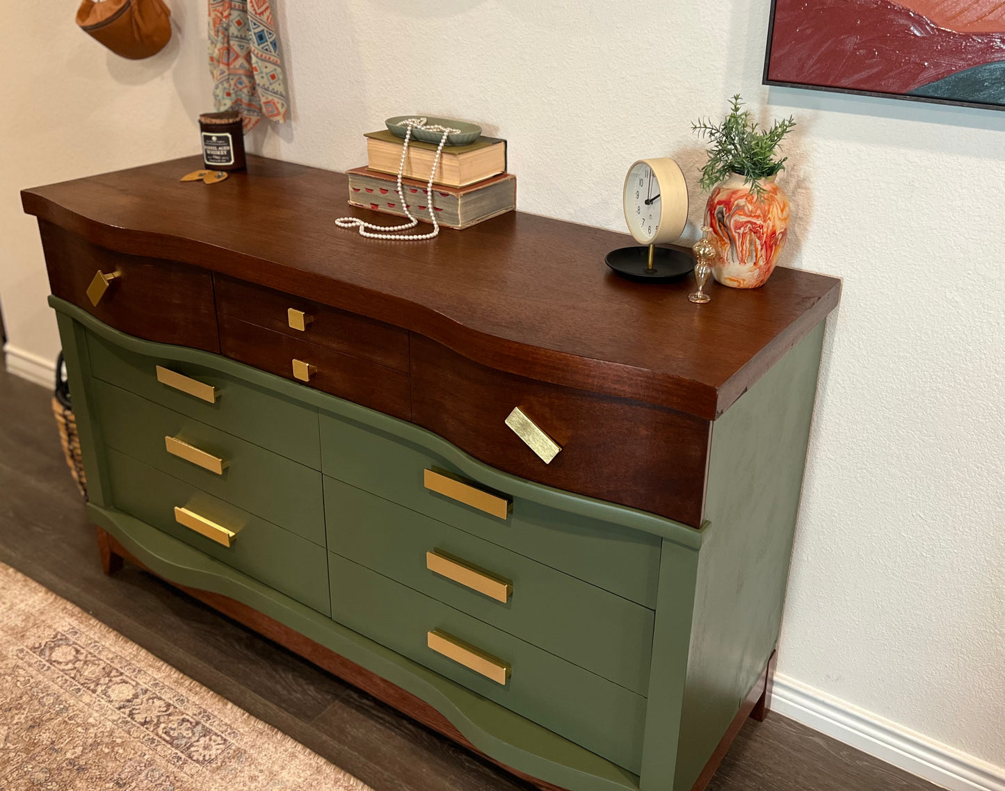 Revived and Revibed Vintage 1950s Dresser