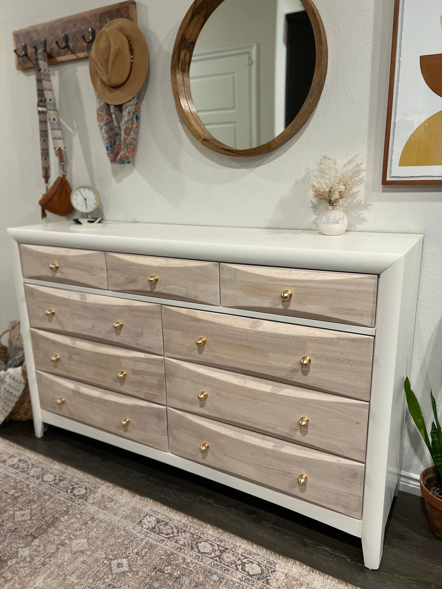 Boho 9 Drawer Dresser